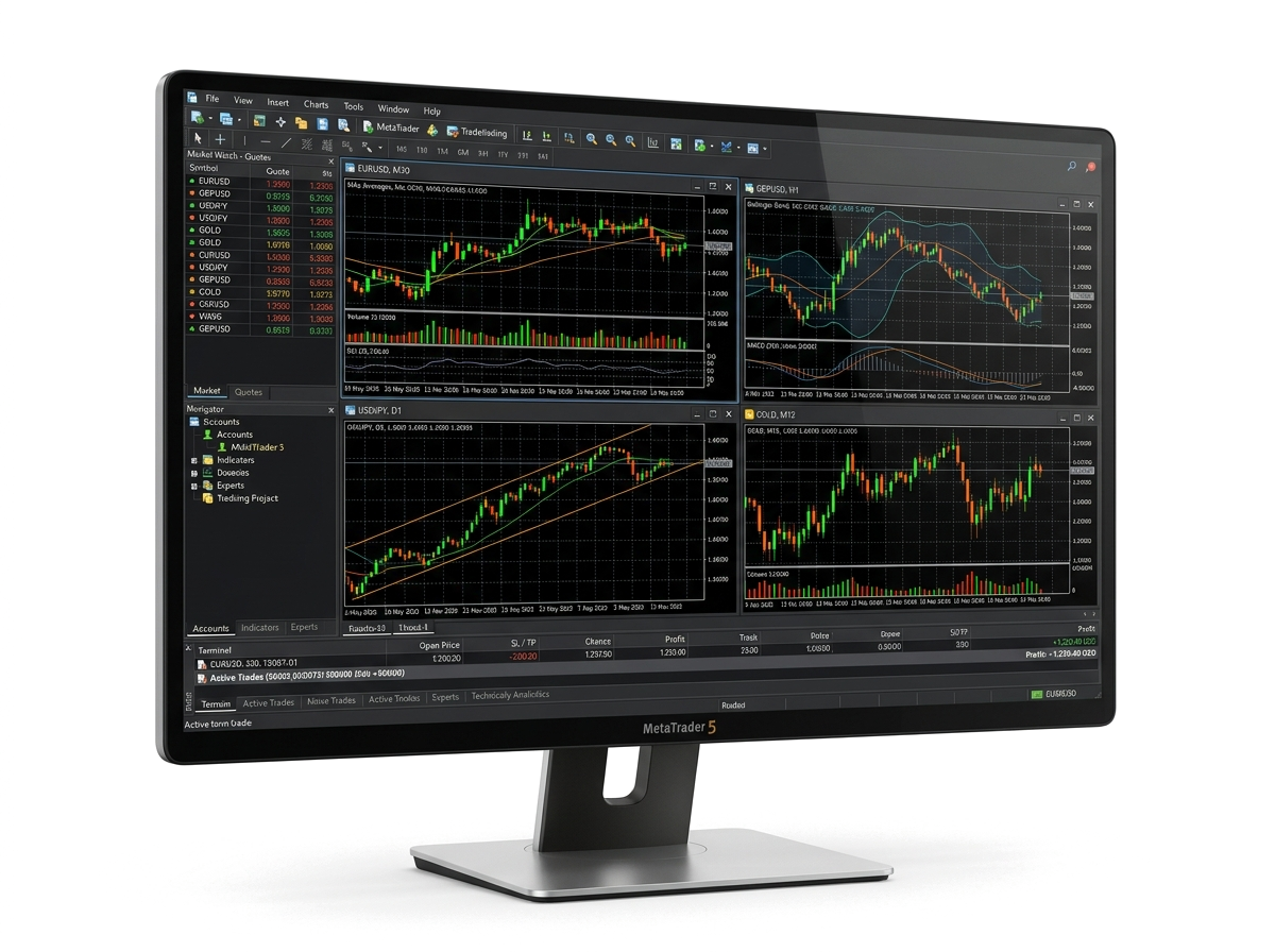 MetaTrader 5 trading platform interface